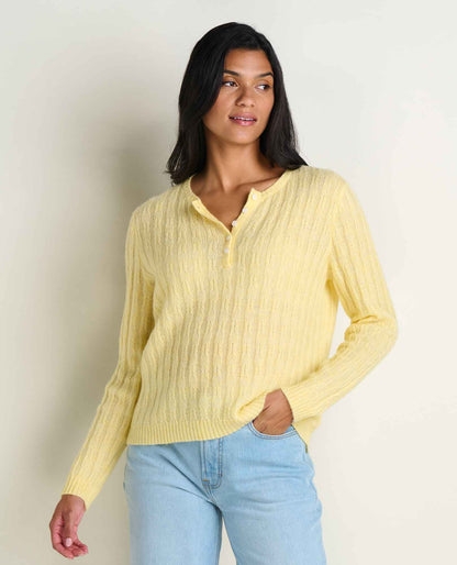 Cloudcover Pullover Sweater Chamomile | Toad&Co Women