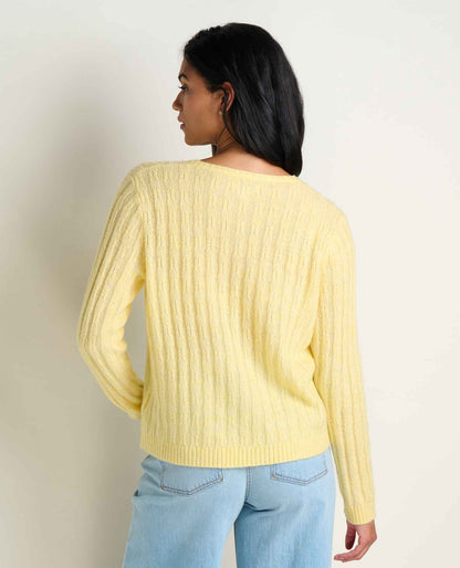Cloudcover Pullover Sweater Chamomile | Toad&Co Women
