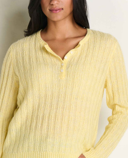 Cloudcover Pullover Sweater Chamomile | Toad&Co Women