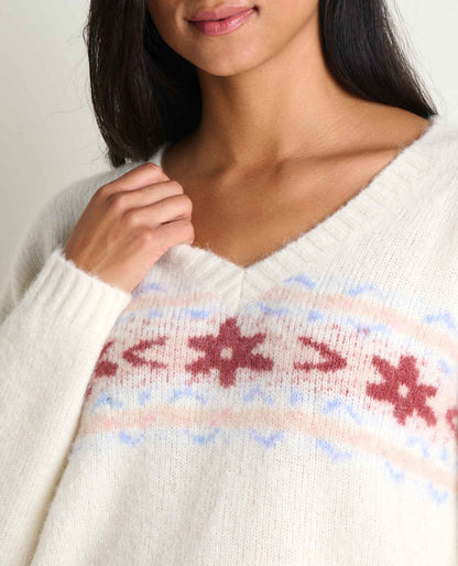Women's Toddy Alpaca Merino V-Neck Sweater - Cozy & Soft  | Toad&Co Women