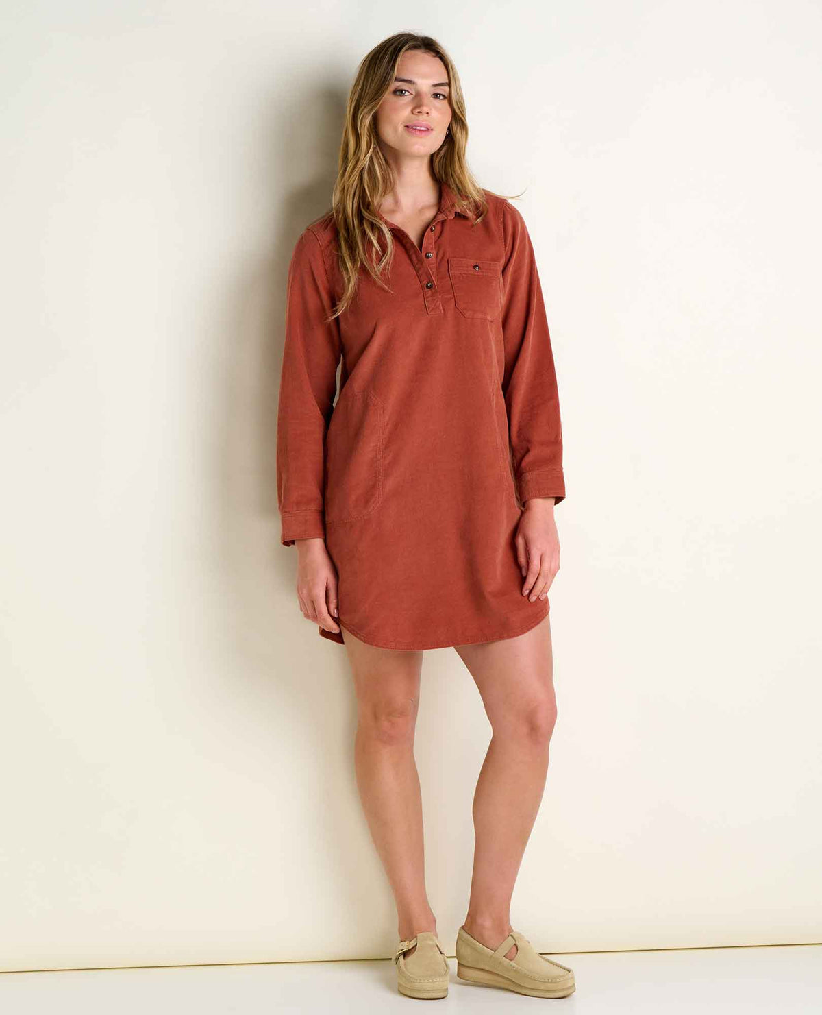 Scouter Corduroy Shirt Dress  | Toad&Co Women