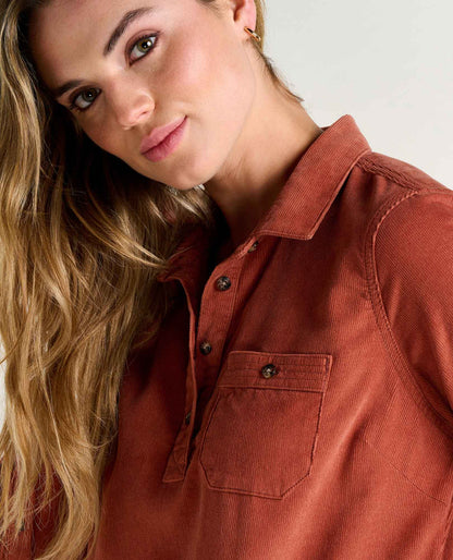 Scouter Corduroy Shirt Dress  | Toad&Co Women