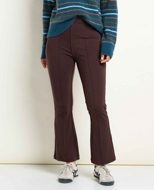 Mason St. Ponte Kick Flare Pant Chestnut | Toad&Co Women