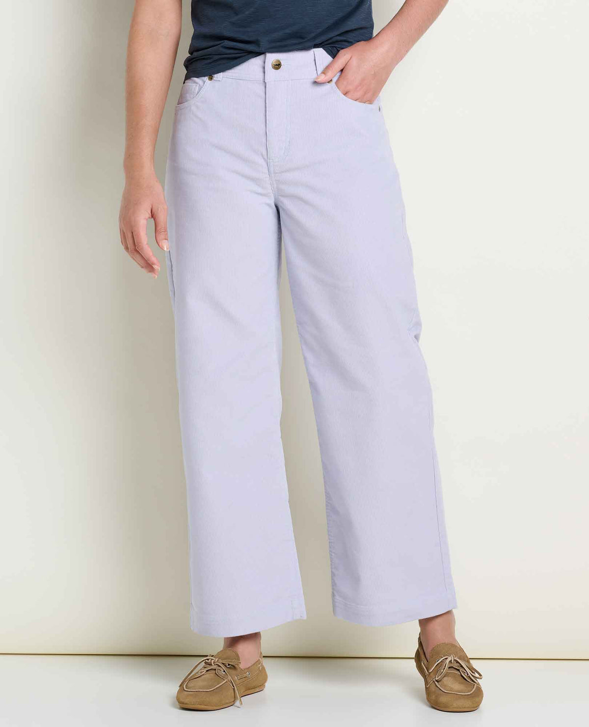Women's Corduroy Wide Leg Crop Pant Dew | Toad&Co Women