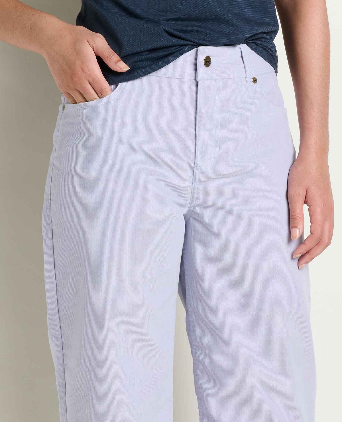 Women's Corduroy Wide Leg Crop Pant Dew | Toad&Co Women