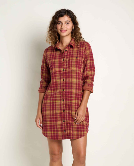 Shadowbrook Soft Knit Shirt Dress  | Toad&Co Women