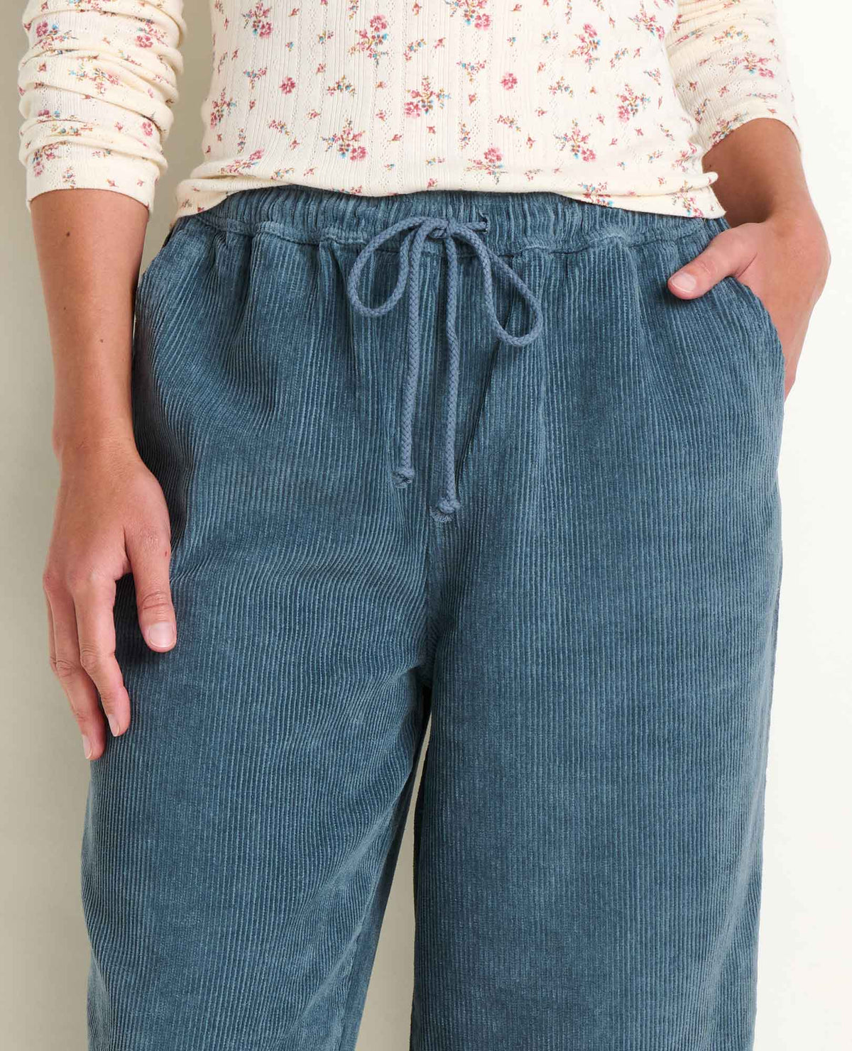 Super Soft Wide Wale Pull-On Corduroy Pants  | Toad&Co Women