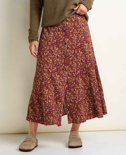 Manzana Organic Cotton Midi Skirt  | Toad&Co Women