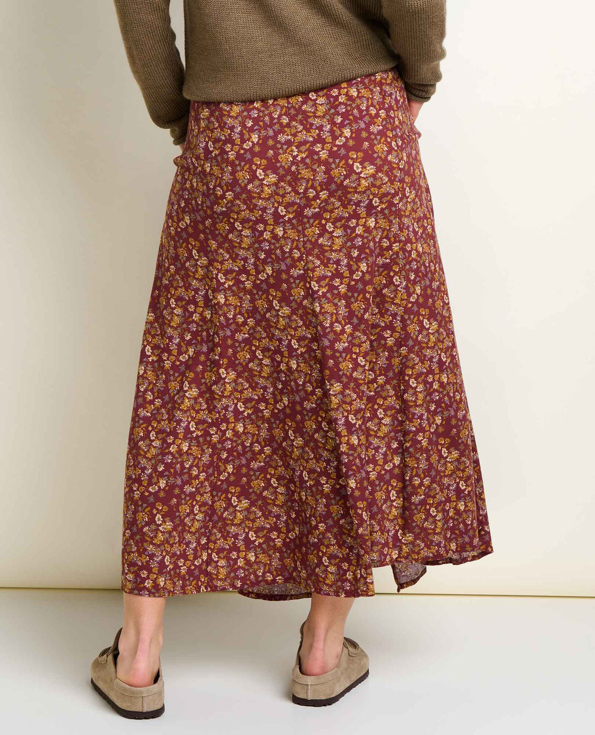 Manzana Organic Cotton Midi Skirt  | Toad&Co Women