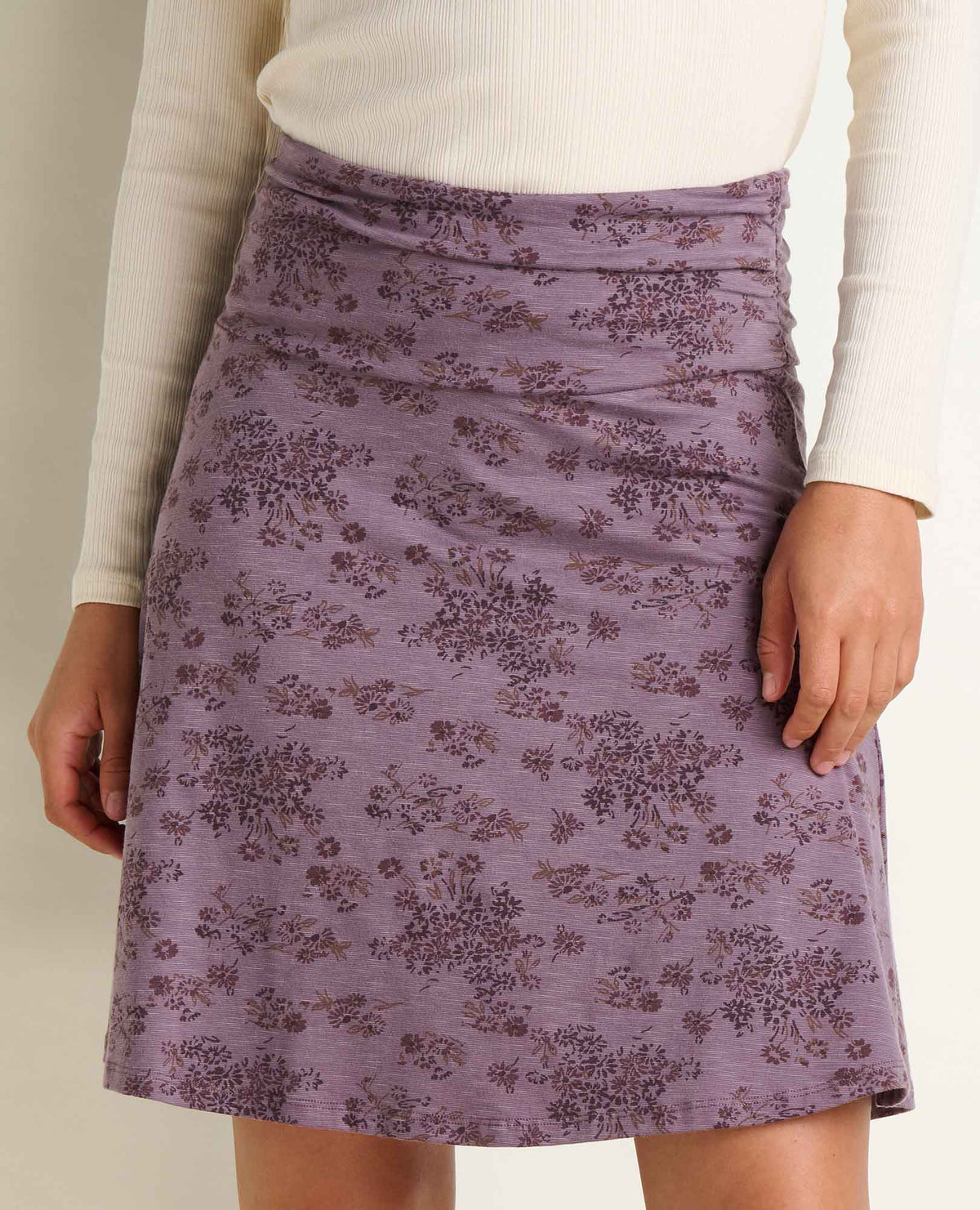Chaka Organic Cotton & TENCEL Skirt Best Seller Moonscape Print | Toad&Co Women