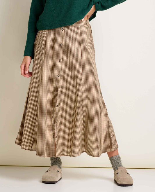 Manzana Organic Cotton Midi Skirt  | Toad&Co Women