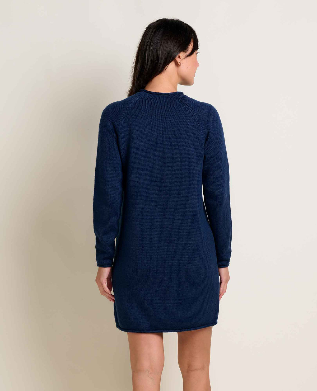 Alpineglo Roll Neck Sweater Dress - Organic Cotton & Wool  | Toad&Co Women
