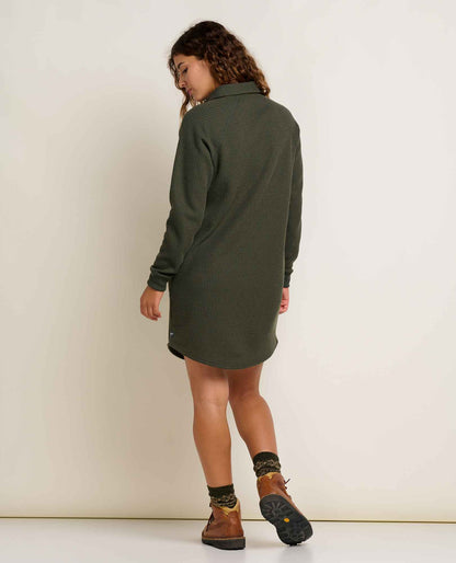 Women's Bitterroot Waffle Henley Dress  | Toad&Co Women