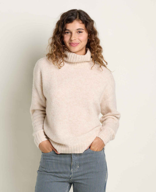 Women's Alpaca Merino Turtleneck Sweater - Cozy & Soft  | Toad&Co Women