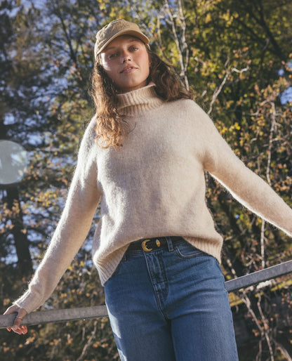 Women's Alpaca Merino Turtleneck Sweater - Cozy & Soft  | Toad&Co Women
