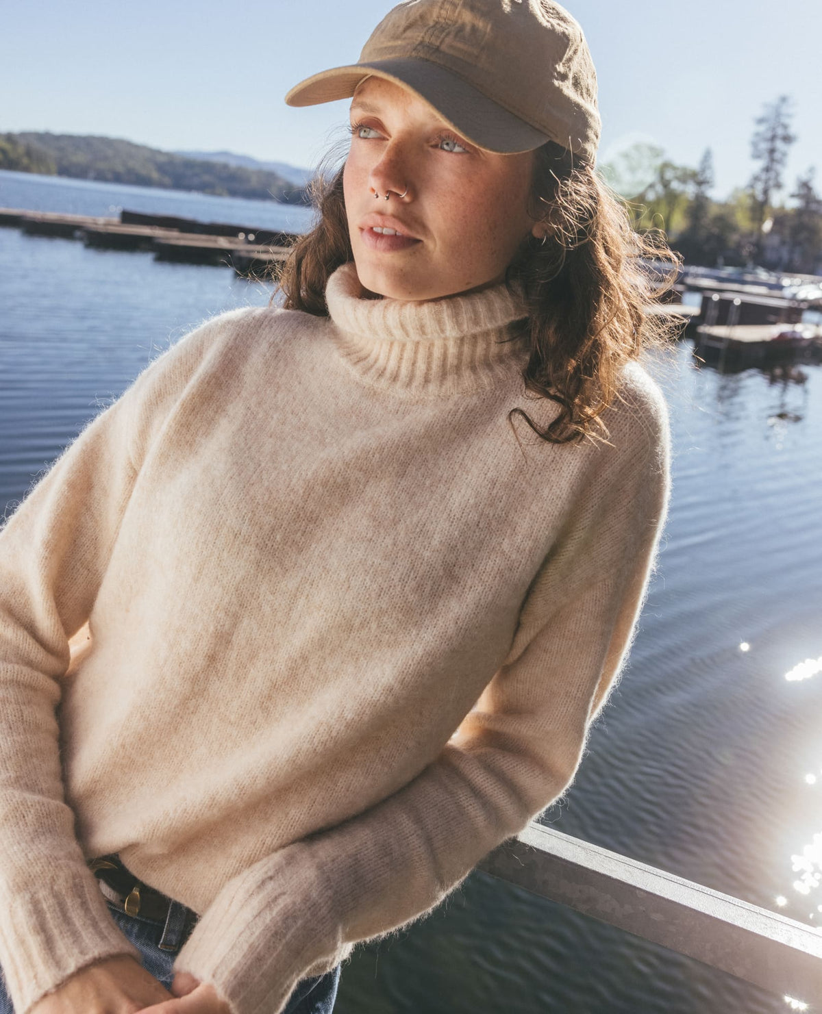 Women's Alpaca Merino Turtleneck Sweater - Cozy & Soft  | Toad&Co Women