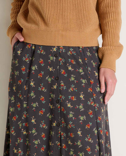 Manzana Organic Cotton Midi Skirt  | Toad&Co Women