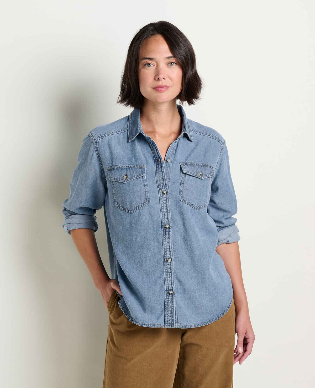 Women's Piñon Soft Denim Shirt  | Toad&Co Women