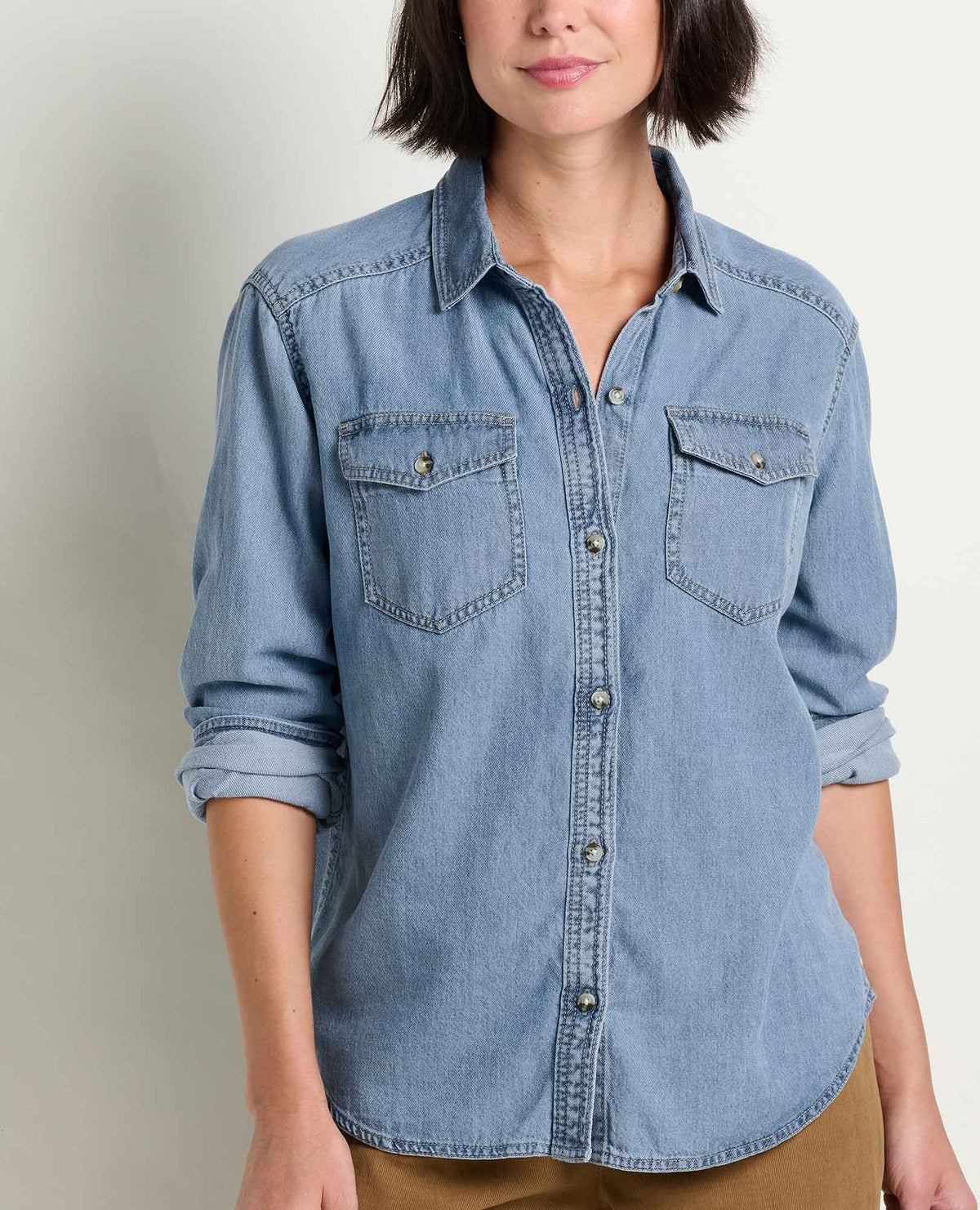 Women's Piñon Soft Denim Shirt  | Toad&Co Women
