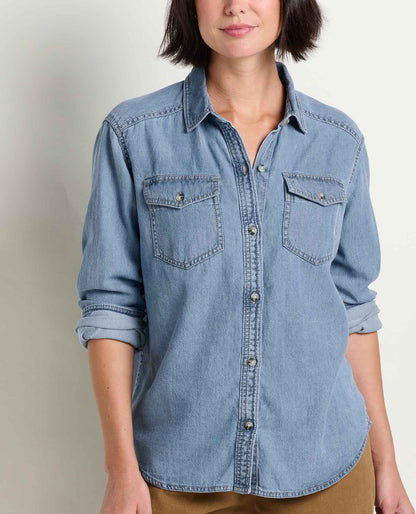 Women's Piñon Soft Denim Shirt  | Toad&Co Women