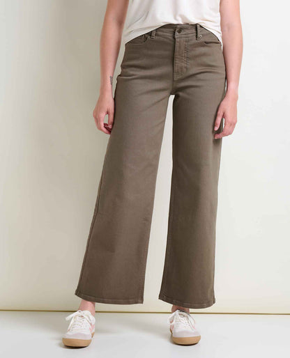 Organic Cotton Wide Leg Denim - Sustainable Jeans by Toad&Co  | Toad&Co Women