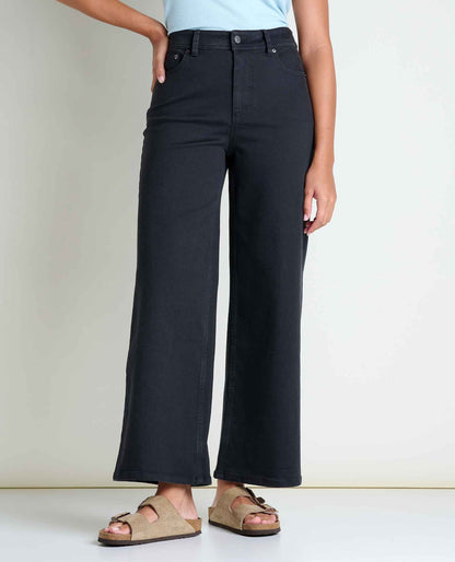 Organic Cotton Wide Leg Denim - Sustainable Jeans by Toad&Co  | Toad&Co Women