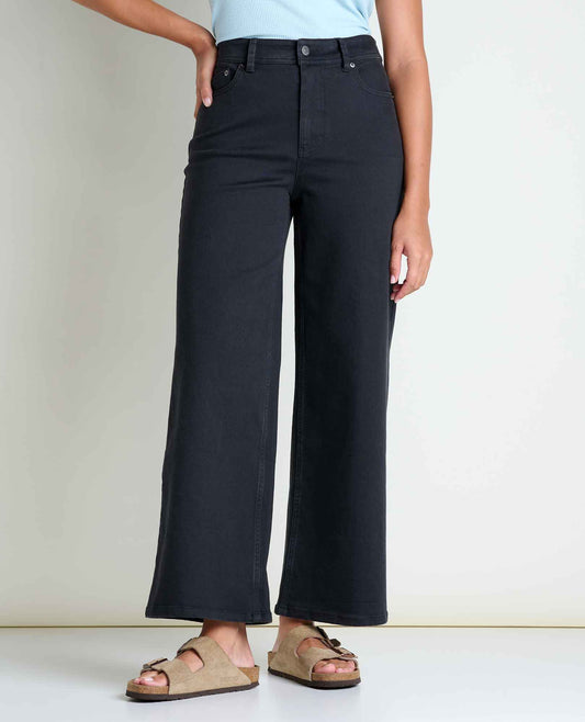 Organic Cotton Wide Leg Denim - Sustainable Jeans by Toad&Co  | Toad&Co Women