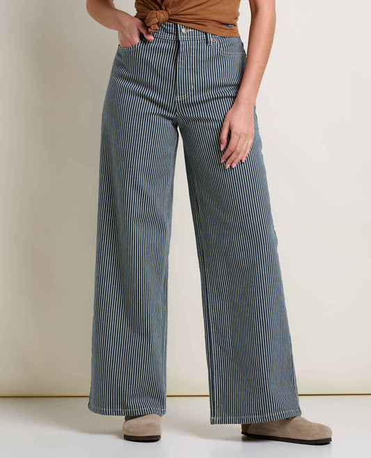 Organic Cotton Wide Leg Denim - Sustainable Jeans by Toad&Co  | Toad&Co Women
