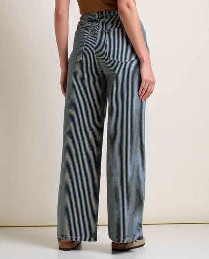 Organic Cotton Wide Leg Denim - Sustainable Jeans by Toad&Co  | Toad&Co Women
