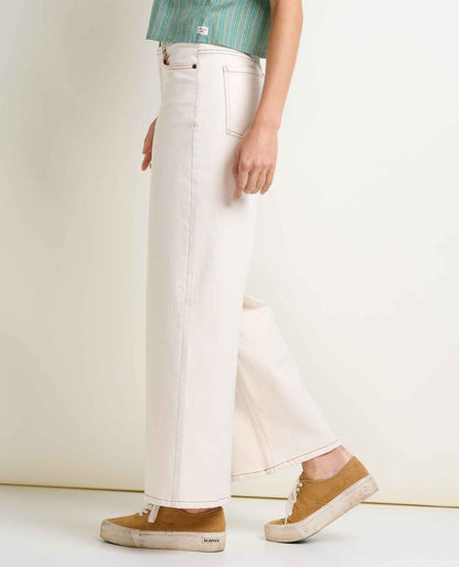 Organic Cotton Wide Leg Denim - Sustainable Jeans by Toad&Co  | Toad&Co Women