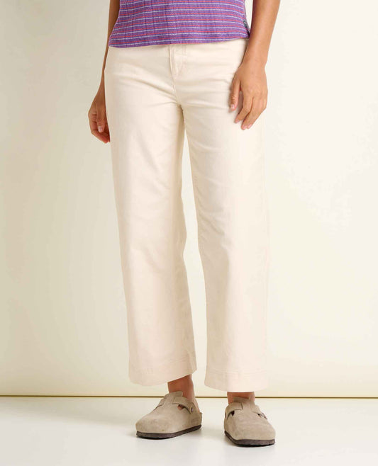Women's Earthworks Wide Leg Pant - by Toad&Co Salt | Toad&Co Women