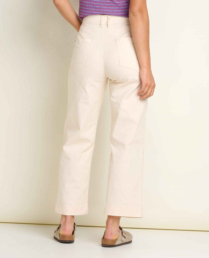 Women's Earthworks Wide Leg Pant - by Toad&Co Salt | Toad&Co Women