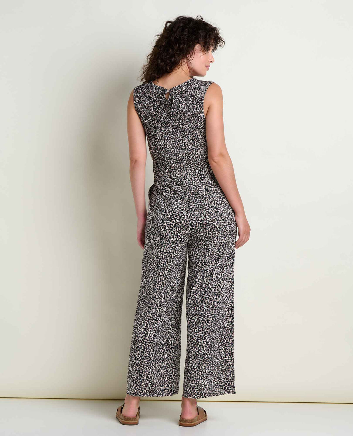 Gemina Tank Jumpsuit - Smocked Bodice Wide-Leg Women's Jumpsuit  | Toad&Co Women