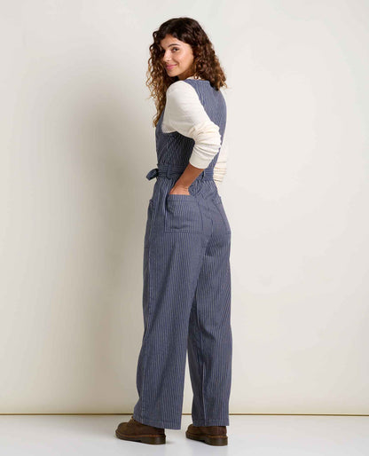 Tarn Sleeveless Wide Leg Jumpsuit - Hemp Blend  | Toad&Co Women