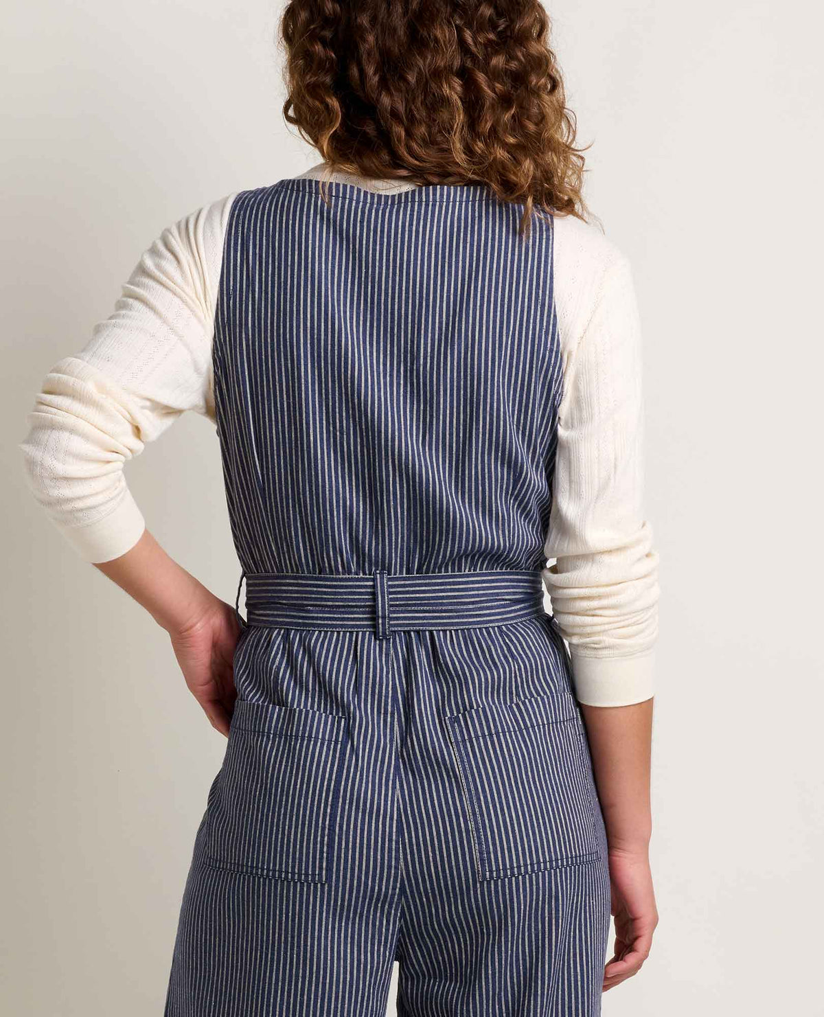 Tarn Sleeveless Wide Leg Jumpsuit - Hemp Blend  | Toad&Co Women