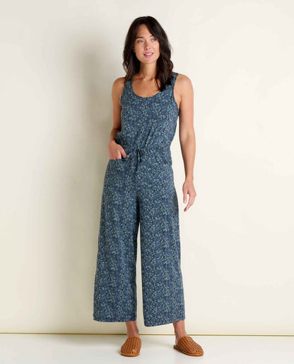 Livvy Sleeveless Sustainable Jumpsuit - by Toad&Co  | Toad&Co Women