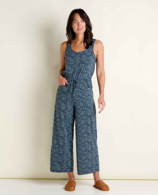 Livvy Sleeveless Sustainable Jumpsuit - by Toad&Co  | Toad&Co Women