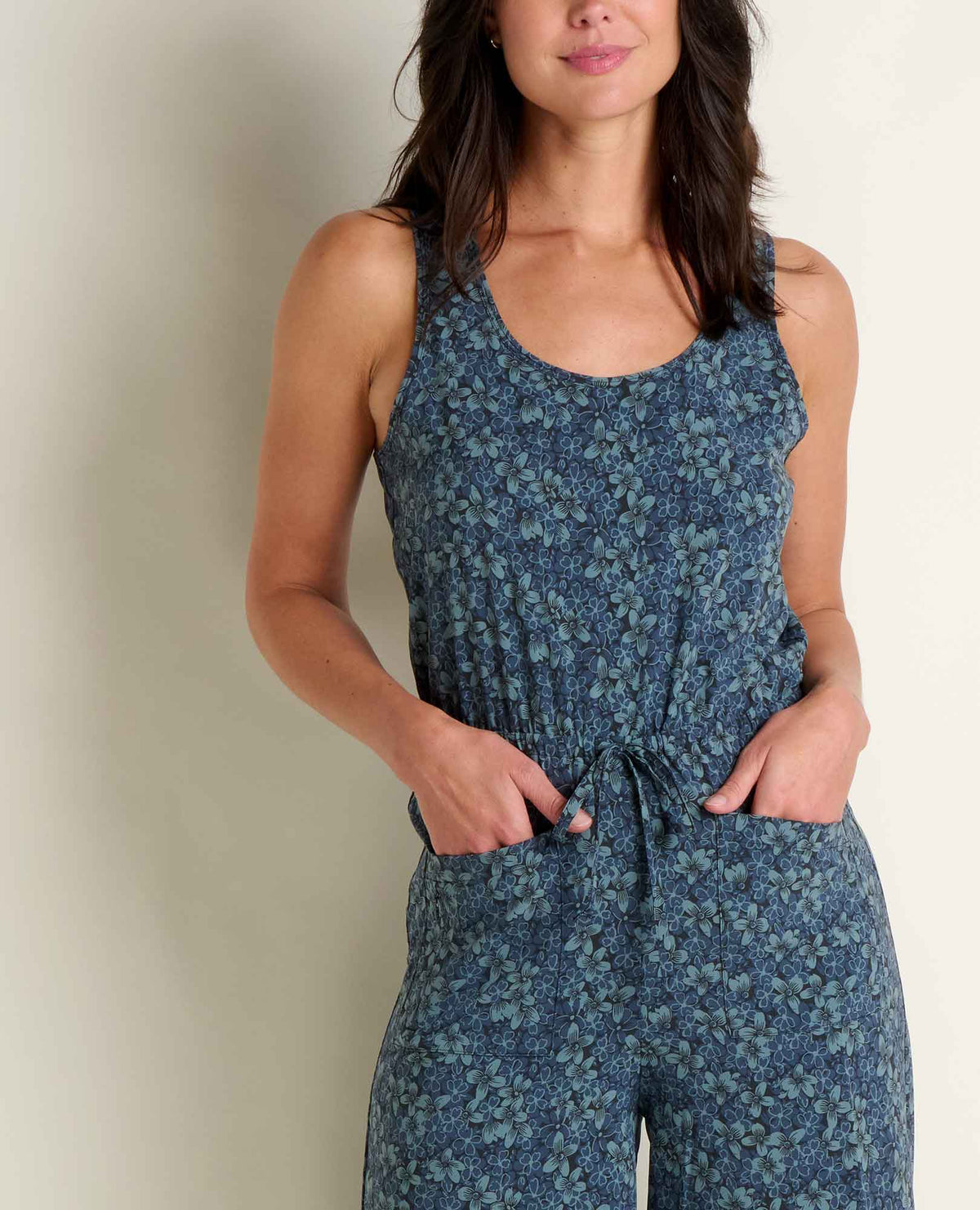 Livvy Sleeveless Sustainable Jumpsuit - by Toad&Co  | Toad&Co Women