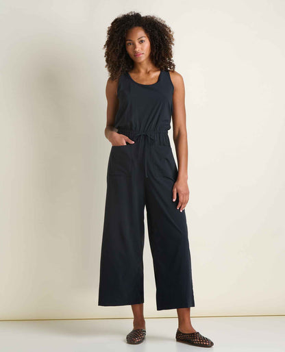 Livvy Sleeveless Sustainable Jumpsuit - by Toad&Co  | Toad&Co Women