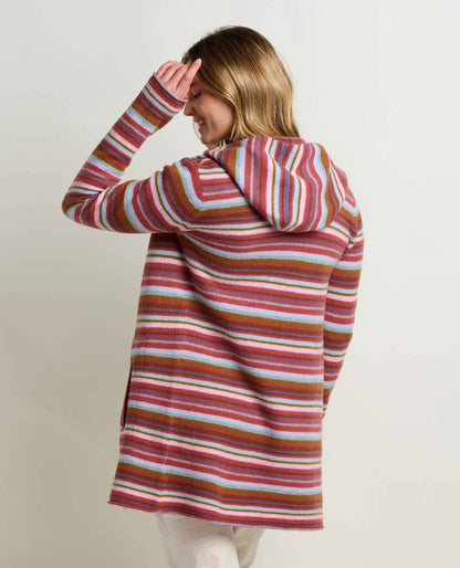 Heartfelt Merino Wool Open Front Cardigan Hoodie  | Toad&Co Women