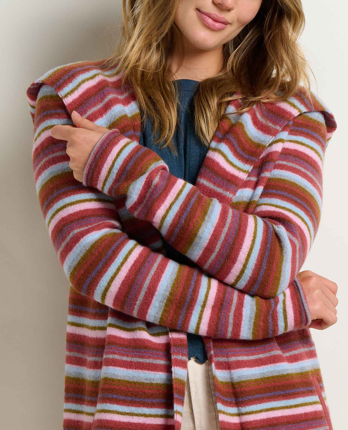 Heartfelt Merino Wool Open Front Cardigan Hoodie  | Toad&Co Women