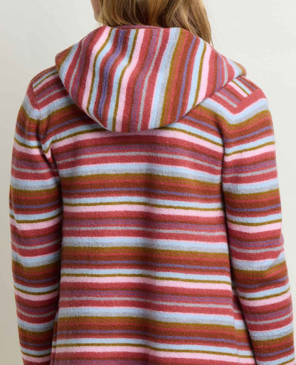 Heartfelt Merino Wool Open Front Cardigan Hoodie  | Toad&Co Women