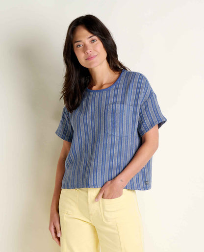 Tate Double Weave Shirt - Organic Cotton & Travel Ready  | Toad&Co Women