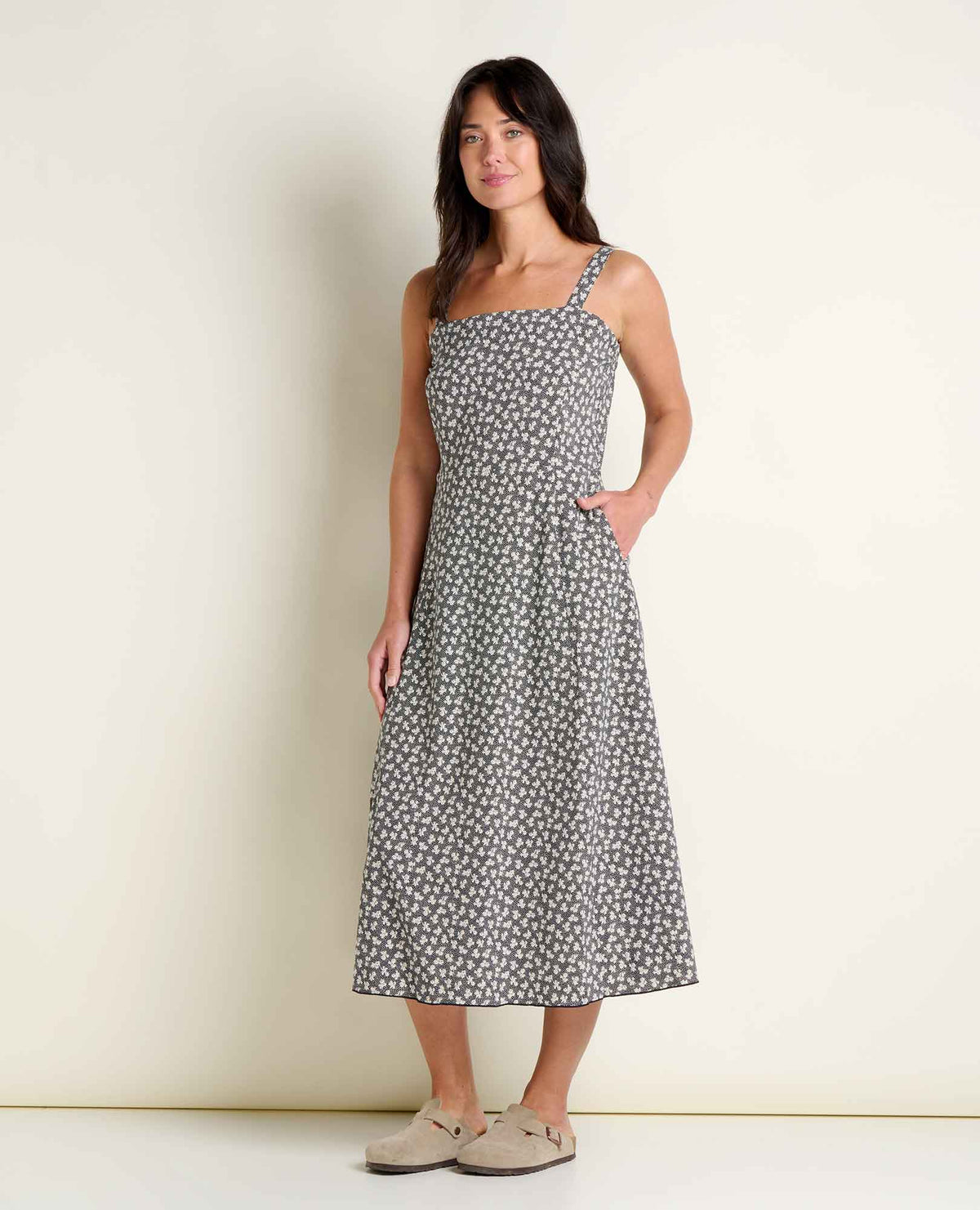 Sunkissed Tank Midi Dress - Quick-Dry Recycled Midi Travel Dress  | Toad&Co Women
