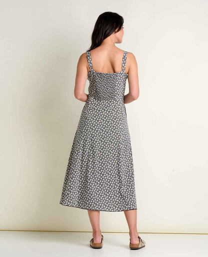 Sunkissed Tank Midi Dress - Quick-Dry Recycled Midi Travel Dress  | Toad&Co Women