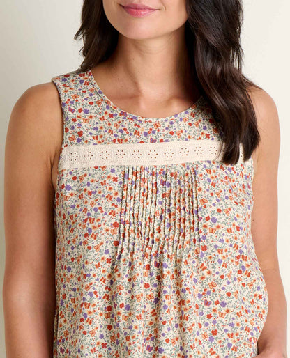 Manzana Pin Tuck Tank - 100% Organic Cotton Pintuck Tank Top  | Toad&Co Women