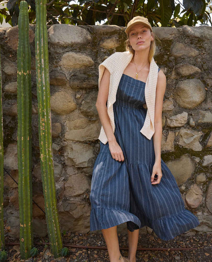 Taj Hemp Tiered Midi Dress - Sustainable Hemp & TENCEL™ Linen-Feel Dress  | Toad&Co Women