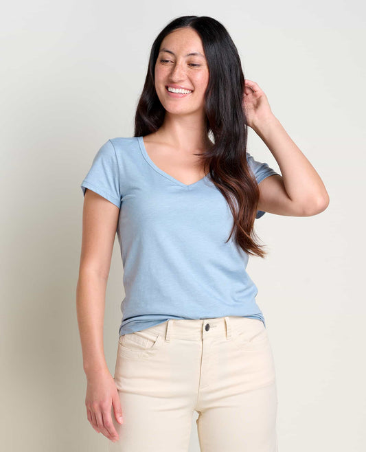 Marley Sustainable Short Sleeve T-Shirt Weathered Blue | Toad&Co Women