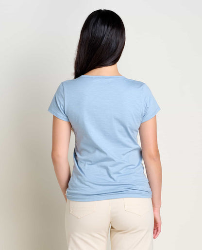 Marley Sustainable Short Sleeve T-Shirt Weathered Blue | Toad&Co Women