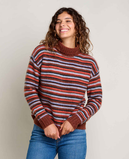 Women's Alpaca Merino Turtleneck Sweater - Cozy & Soft  | Toad&Co Women